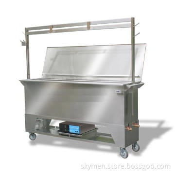 Ultrasonic Cleaner for Window Blinds Cleaning with Rinsing & Drying Tank